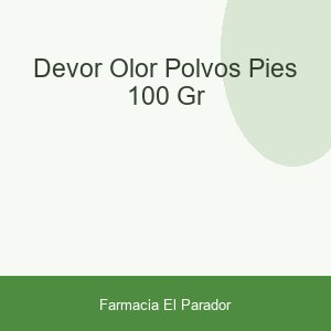 DEVOR-OLOR POLVOS PIES 100 GR.
