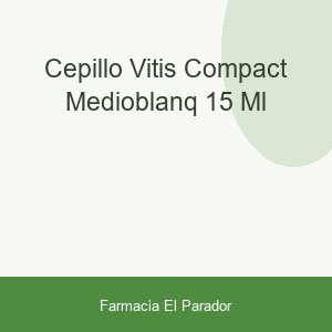 CEPILLO VITIS COMPACT MEDIOBLANQ 15 ML