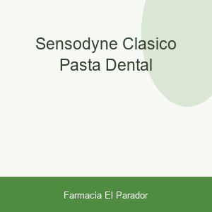 SENSODYNE CLASICO PASTA DENTAL