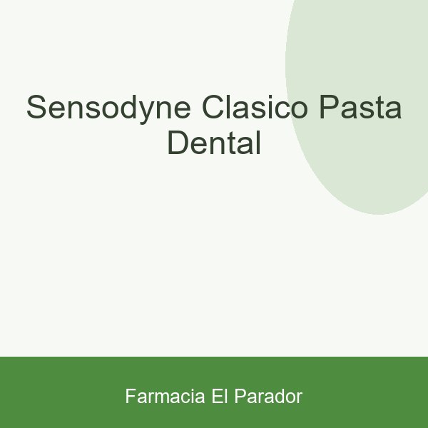SENSODYNE CLASICO PASTA DENTAL