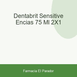 DENTABRIT SENSITIVE-ENCIAS 75 ML 2X1