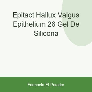 EPITACT HALLUX VALGUS EPITHELIUM 26 GEL DE SILICONA
