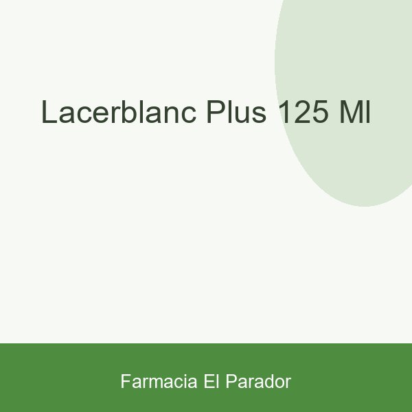 LACERBLANC PLUS 125 ML.