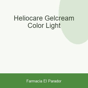 HELIOCARE GELCREAM COLOR LIGHT