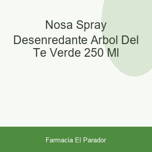 NOSA SPRAY DESENREDANTE ARBOL DEL TE  VERDE 250 ML