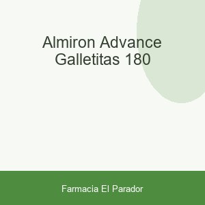 ALMIRON ADVANCE GALLETITAS 180