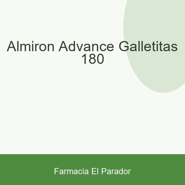 ALMIRON ADVANCE GALLETITAS 180