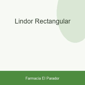 LINDOR RECTANGULAR