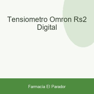 TENSIOMETRO OMRON RS2 DIGITAL