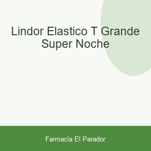LINDOR ELASTICO T-GRANDE SUPER NOCHE