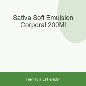 SATIVA SOFT EMULSION CORPORAL 200ML