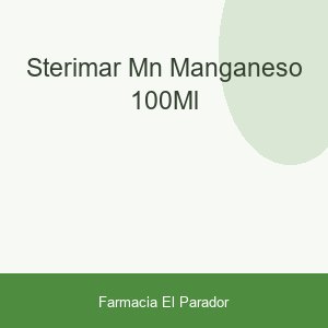 STERIMAR MN MANGANESO 100ML.