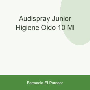 AUDISPRAY JUNIOR HIGIENE OIDO 10 ML