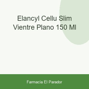 ELANCYL CELLU-SLIM VIENTRE PLANO  150 ML