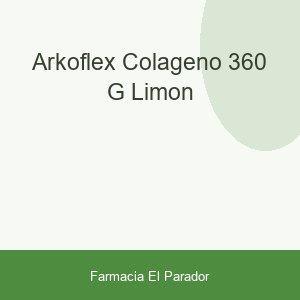 ARKOFLEX COLAGENO  360 G LIMON