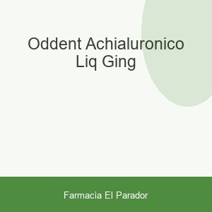 ODDENT AC.HIALURONICO LIQ GING