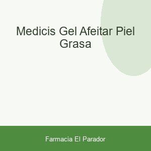 MEDICIS GEL AFEITAR PIEL GRASA