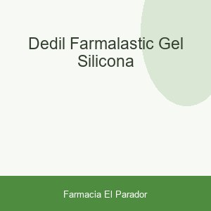 DEDIL FARMALASTIC GEL SILICONA