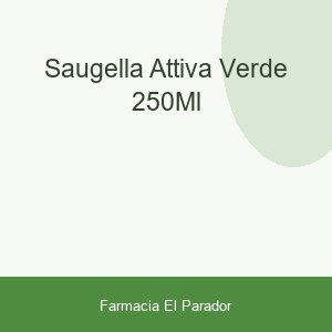 SAUGELLA ATTIVA VERDE 250ML