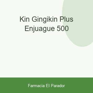 KIN GINGIKIN PLUS ENJUAGUE 500