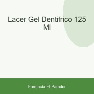 LACER GEL DENTIFRICO  125 ML