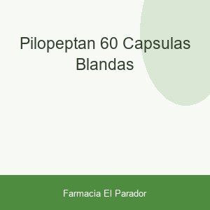PILOPEPTAN 60 CAPSULAS BLANDAS