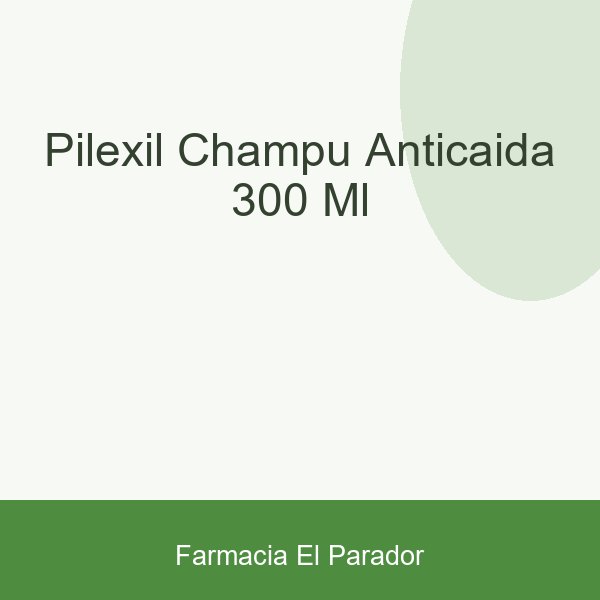 PILEXIL CHAMPU ANTICAIDA 300 ML