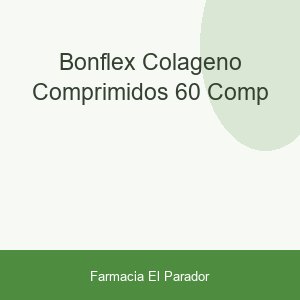 BONFLEX COLAGENO COMPRIMIDOS  60 COMP