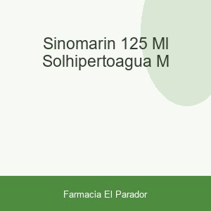 SINOMARIN 125 ML SOL.HIPERTO.AGUA M