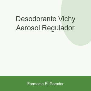 DESODORANTE VICHY AEROSOL REGULADOR