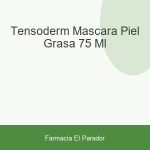 TENSODERM MASCARA PIEL GRASA 75 ML