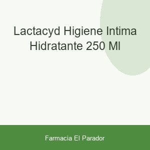 LACTACYD HIGIENE INTIMA HIDRATANTE  250 ML