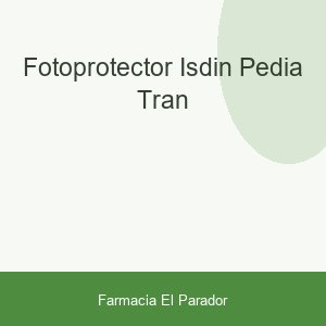 FOTOPROTECTOR ISDIN PEDIA TRAN