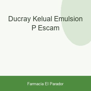 DUCRAY KELUAL EMULSION P/ESCAM