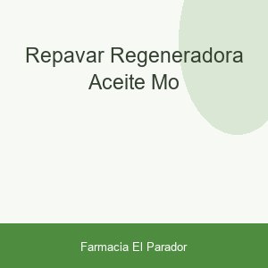 REPAVAR REGENERADORA ACEITE MO