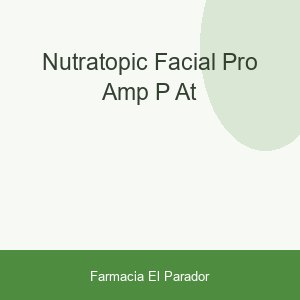 NUTRATOPIC FACIAL PRO-AMP P/AT