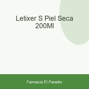 LETIXER S PIEL SECA 200ML.