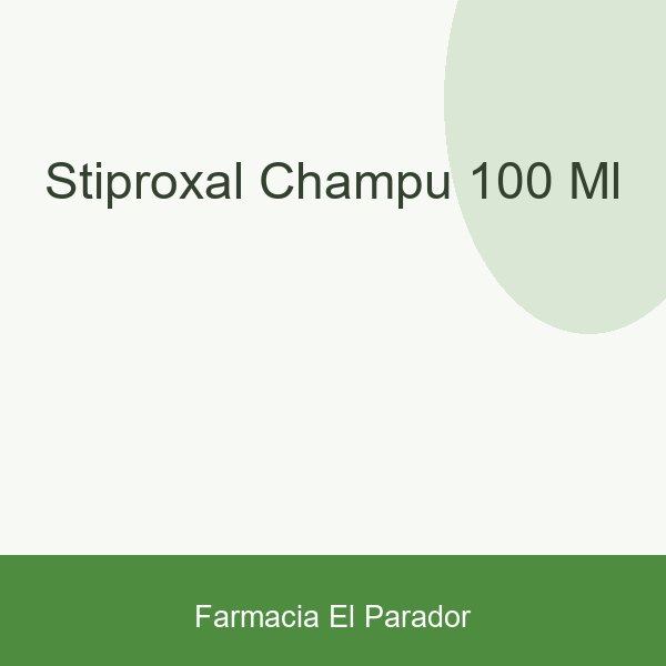 STIPROXAL CHAMPU 100 ML.