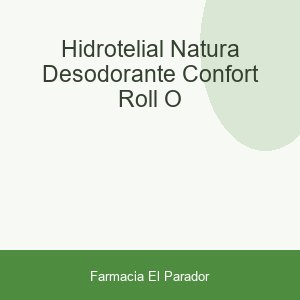 HIDROTELIAL NATURA DESODORANTE CONFORT ROLL-O