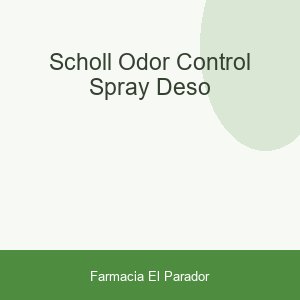 SCHOLL ODOR CONTROL SPRAY DESO