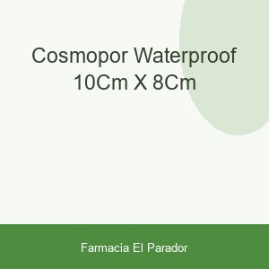 COSMOPOR WATERPROOF 10CM X 8CM