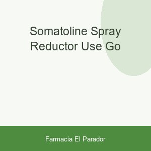 SOMATOLINE SPRAY REDUCTOR USE & GO