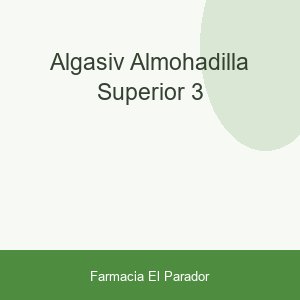 ALGASIV ALMOHADILLA SUPERIOR 3