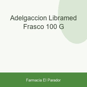 ADELGACCION LIBRAMED  FRASCO 100 G