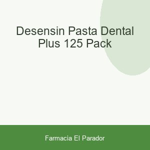 DESENSIN PASTA DENTAL PLUS 125 (PACK)