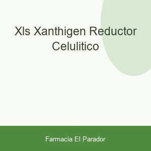 XLS XANTHIGEN REDUCTOR CELULITICO