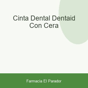 CINTA DENTAL DENTAID CON CERA