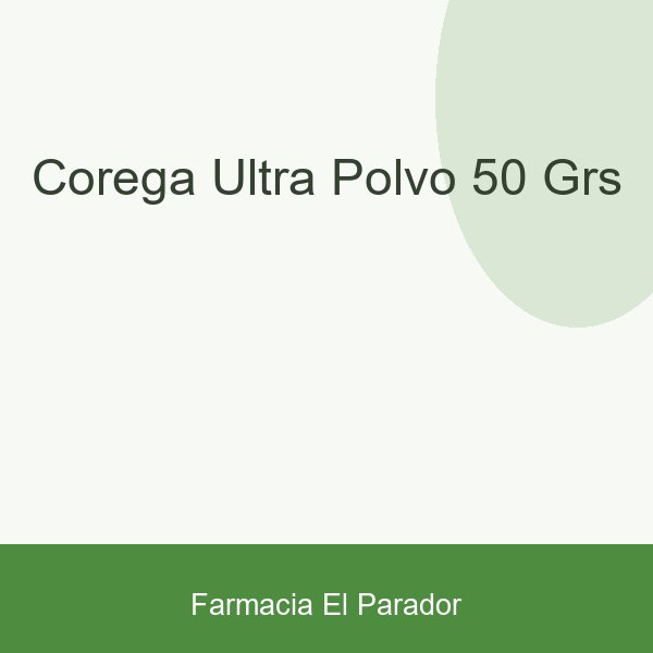 COREGA ULTRA POLVO  50 GRS