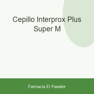 CEPILLO INTERPROX PLUS SUPER M