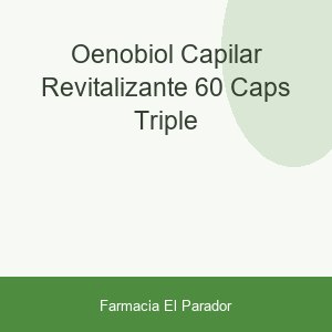 OENOBIOL CAPILAR REVITALIZANTE  60 CAPS TRIPLE